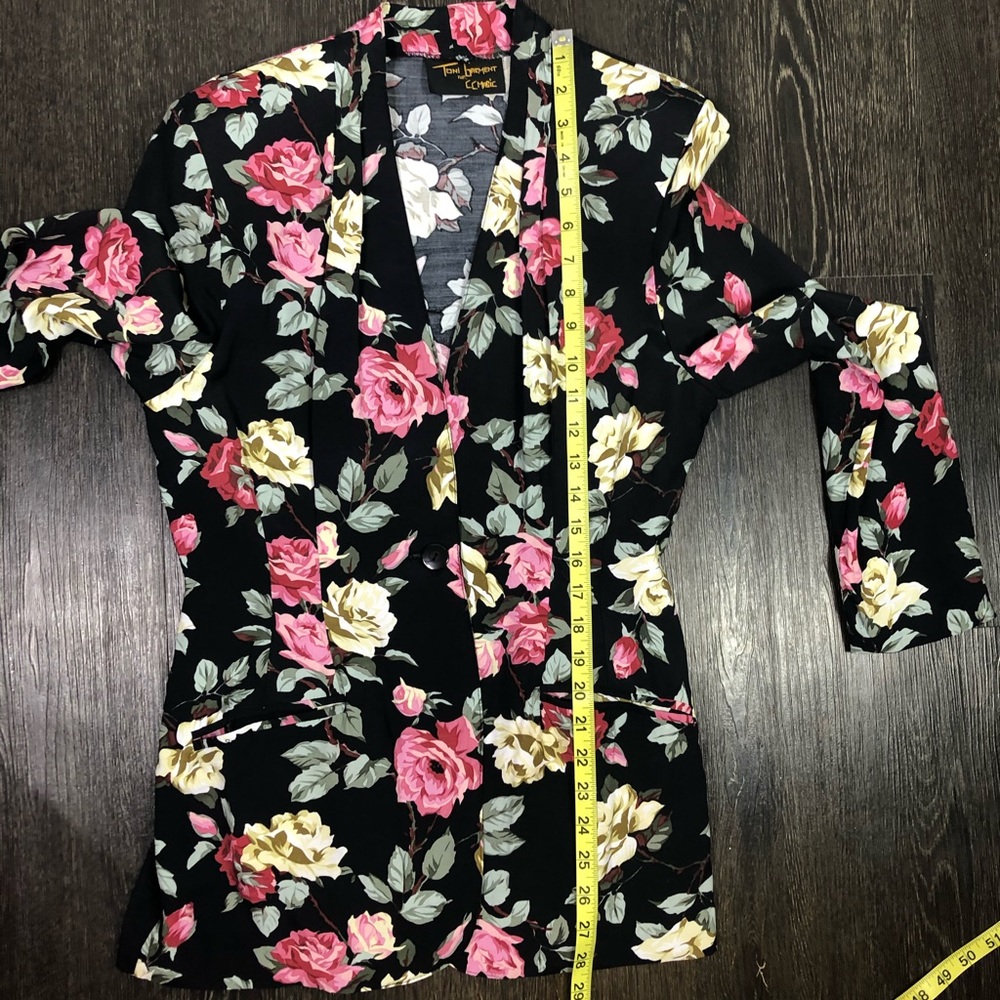 Vintage 90’s Floral Blazer - Picture 7 of 10